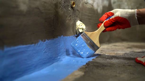 Commercial Emergency Waterproofing project at a South Charleston, OH business property by SJ Waterproofing Pros